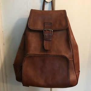Wilson’s Leather pelle studio leather backpack